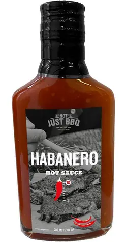 Not Just BBQ - BBQ grilovacia omáčka Habanero hot sauce 200 ml
