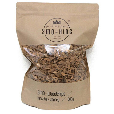 Smo-King Drevená štiepka Cherry 800g