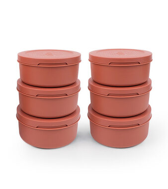 ZiiPa 6 misiek na pizza cesto Spetina (terracotta)