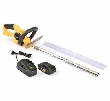 Rozbalené - Riwall PRO RAHT 5220 set / Nožnice na živý plot / Aku / 520mm lišta / 1300 ot./min / 20V 2Ah / rozbalené