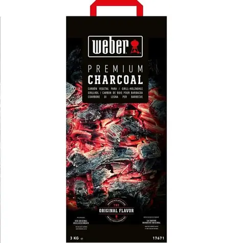 Weber 17825 / Premium drevené uhlie 5 kg