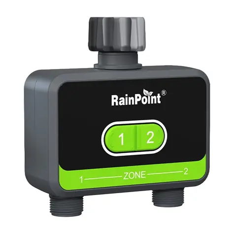 RainPoint Dvojzónový ovládač zavlažovania s aplikáciou