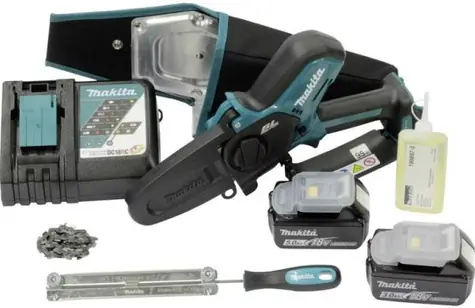 Makita DUC101RX06 / Aku prerezávacia píla / 100 mm / Li- ION LXT 18V / 1x 3.0Ah