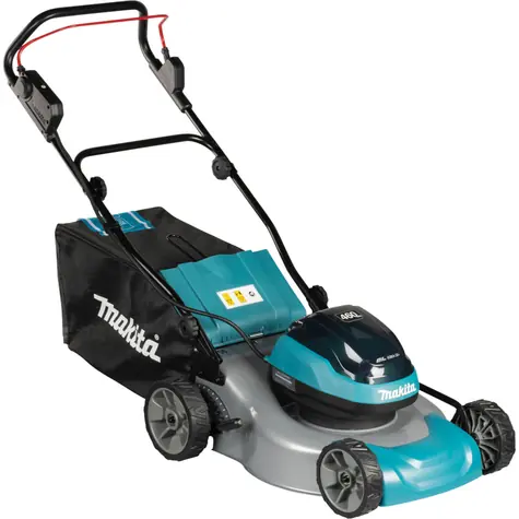 Makita DLM466Z / Aku Kosačka na trávu / 2 x 18V / záber 46 cm / kôš 60 l / Bez aku