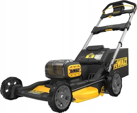 DeWalt DCMWP134N / Aku kosačka na trávu / 18V / záber 53 cm / kôš 67 l / bez batérie a nabíjačky