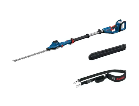BOSCH GHE 18V-50 TP / Aku nožnice na živý plot / 18V / 3400 z-min / Dĺžka lišty 50 / Bez aku a nabíjačky