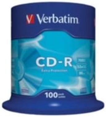 Verbatim 100ks CD-R 700MB 52x / Extra Protection / Spindl