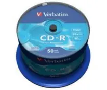 Verbatim 50ks CD- R 700MB 52x (Extra Protection) / Spindl