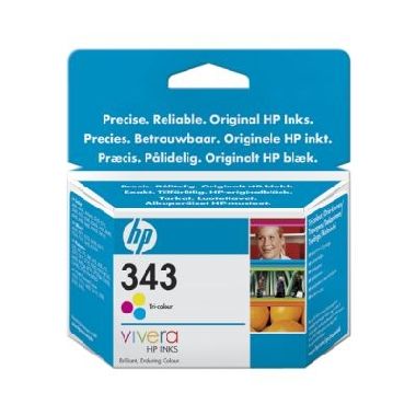 HP C8766 originálny cartridge 343 / Photosmart 375, 325 / 7 ml / Farebná