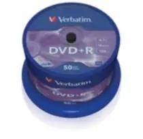 Verbatim 50ks DVD+ R 4.7GB 16x / Spindl