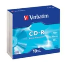 Verbatim 10ks CD- R 700MB 52x (Extra Protection) / SlimCase