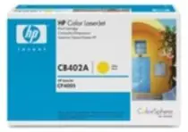 HP CB402A originálny toner / CLJ CP4005 / 7.500 strán / Žltý