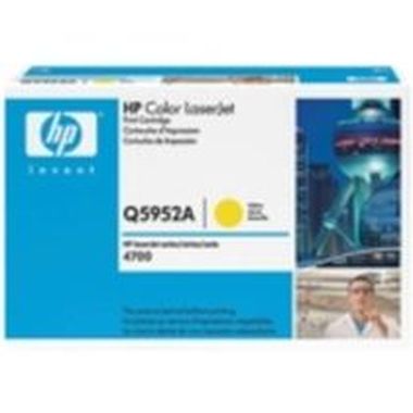 HP Q5952A originálny toner / CLJ 4700 / 10.000 strán / Žltý