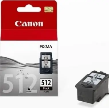 Canon PG-512BK originálny cartridge / 15 ml / čierna