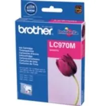 Brother LC-970M originálny cartridge / DCP-135C, DCP-150C / 300 strán / Červená