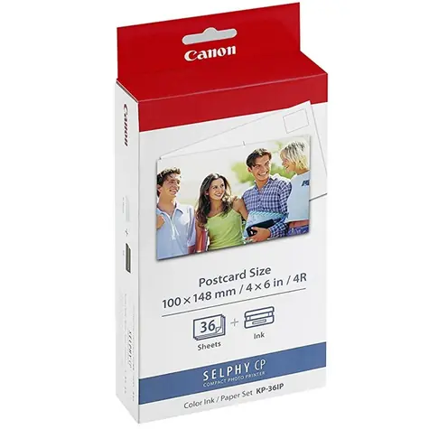 Canon KP36IP (7737A001AF) / papier do termosublimačnej tlačiarne / 10x15 / 36ks