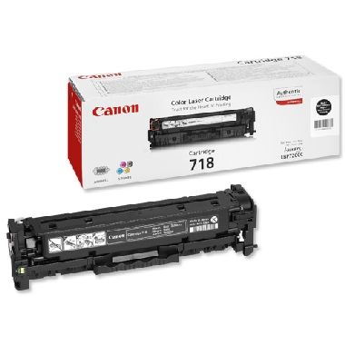 Canon CRG-718BK originálny toner / LBP-7200Cdn / 2.900 strán / čierna