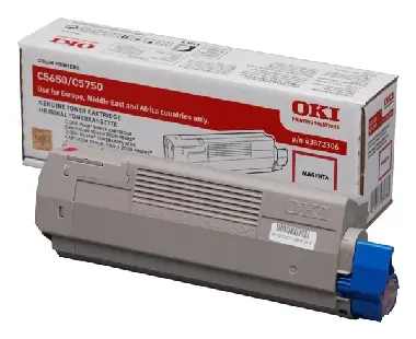 OKI originálny toner pre C5650 & 5750 fialová / 2.000 strán