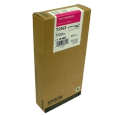 EPSON originálny cartridge T5963 / Stylus Pro 7900/9900 / 350ml / vivid magenta