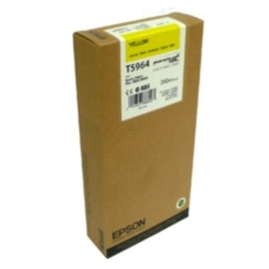 EPSON originálny cartridge T5964 / Stylus Pro 7900/9900 / 350ml / žltá
