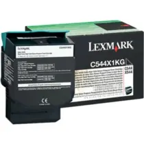 Lexmark C544 originálny toner čierna / C544X1KG / 6000 strán