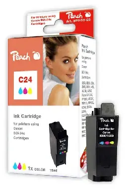 Peach BCI-24c alternatívna cartridge / farebná