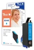 Peach T0482 alternatívny cartridge / 13 ml / Modrá