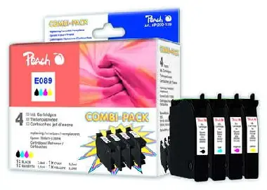 Peach T0891-T0894 alternatívny cartridge / 1x8,1 , 3x6,2 ml ml CombiPack / viac farieb