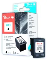 Peach atramentová náplň čierna kompatibilná s HP C9351AE, No. 21XL