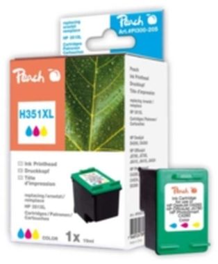 Peach 351XL alternatívny cartridge / Designjet Z2100, 3100 / 21 ml / Farebná