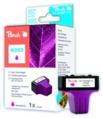Peach 363 alternatívny cartridge / Photosmart 3210, 3310 / 3.5 ml / Fialová