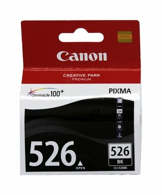 Canon CLI-526BK originálny cartridge / 9 ml / čierna