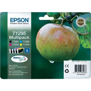 EPSON T1295 originálny cartridge / 3x 7 ml + 1x 11.2 ml / Multipack