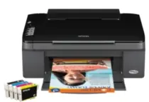EPSON Stylus SX100 / A4 barevná tiskárna / kopírka / skener / 25str. mono / 12str. color / 5760x1440dpi / USB