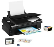 EPSON Stylus SX210 / A4 barevná tiskárna / kopírka / skener / 32str. mono / 15str. color / 5760 x 1440 dpi / USB