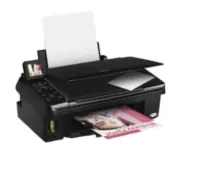 EPSON Stylus SX410 / A4 barevná tiskárna / kopírka / skener / 34str. mono / 34str. color / 5760x1440dpi / LCD / USB