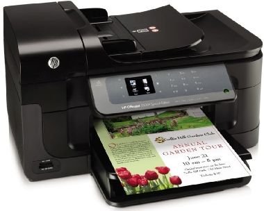 HP OfficeJet 6500A e-All-in-One / barevná / multifunkční / inkoustová / A4 / fax / kopírka / USB / LAN / Černá 