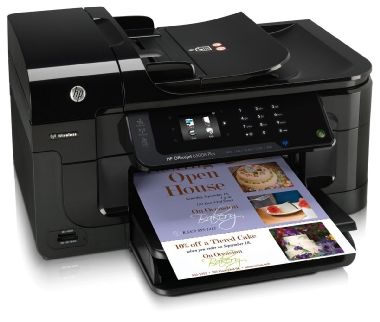 HP e-All-in-One HP Officejet 6500 / barevná / inkoustová / A4 / fax / kopírka / skener / USB / Wi-Fi / LAN / Černá 