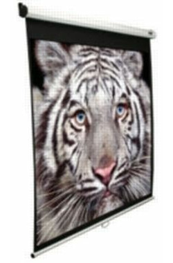 ELITE SCREENS plátno roleta 99" (1:1) biela / 177.8 x 177.8 cm / zisk 1.1