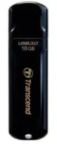 Transcend JetFlash 700 16GB čierna / Flash Disk / USB 3.2 Gen 1 - (USB-A 3.0)