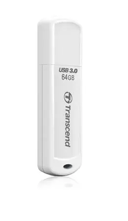 Transcend JetFlash 730 64GB biela / Flash Disk / USB 3.2 Gen 1 - (USB-A 3.0)