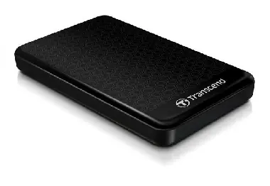 Transcend StoreJet 25A3 2TB / 5400ot. / 2.5" / USB 3.0 / 256-bit AES / Čierny / Externý