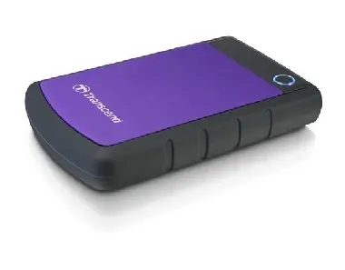 Transcend StoreJet 25H3P 2TB / 5400ot. / 2.5" / USB 3.0 / Nárazuvzdorný / Fialový / Externý