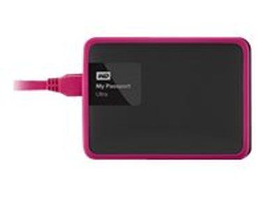 WD Grip ružová / ochranný rámček / pre WD My Passport Ultra 500GB-1TB