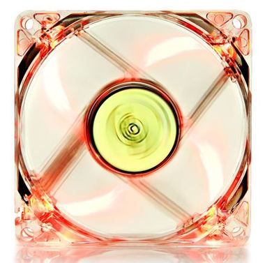 DEEPCOOL XFAN 80L/R CASE FAN / chladenie pre CASE / 80x80x25mm / červený