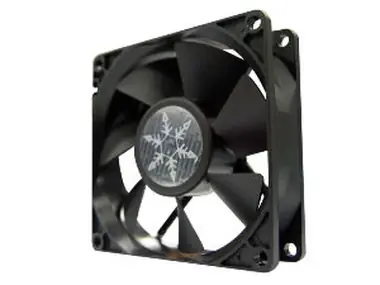 Silverstone SST-FN81 / ventilátor / 80mm / 2050rpm / 23.5 dBA / antivibračné podložky