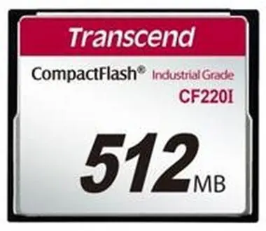 Transcend Compact Flash karta 512MB / pre priemyselné využitie