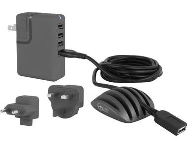 ARCTIC Charging Station / Cestovná USB nabíjačka / 4x USB / 2500 mA