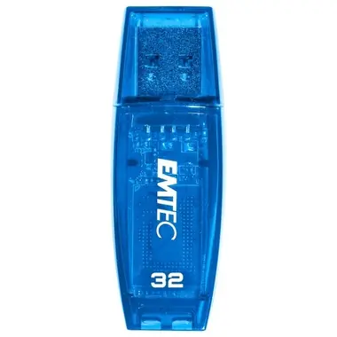EMTEC C410 Color 32GB / USB 2.0 / čítanie / zápis 18/5 Mb / s / modrý