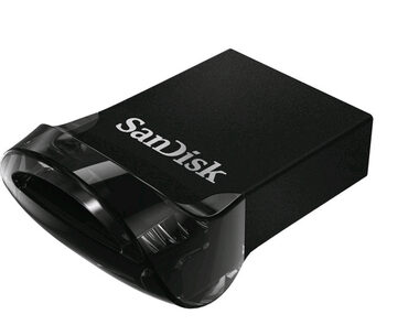 SanDisk Ultra Fit 64 GB / Flash disk / USB3.1 / 130 MB/s / černá